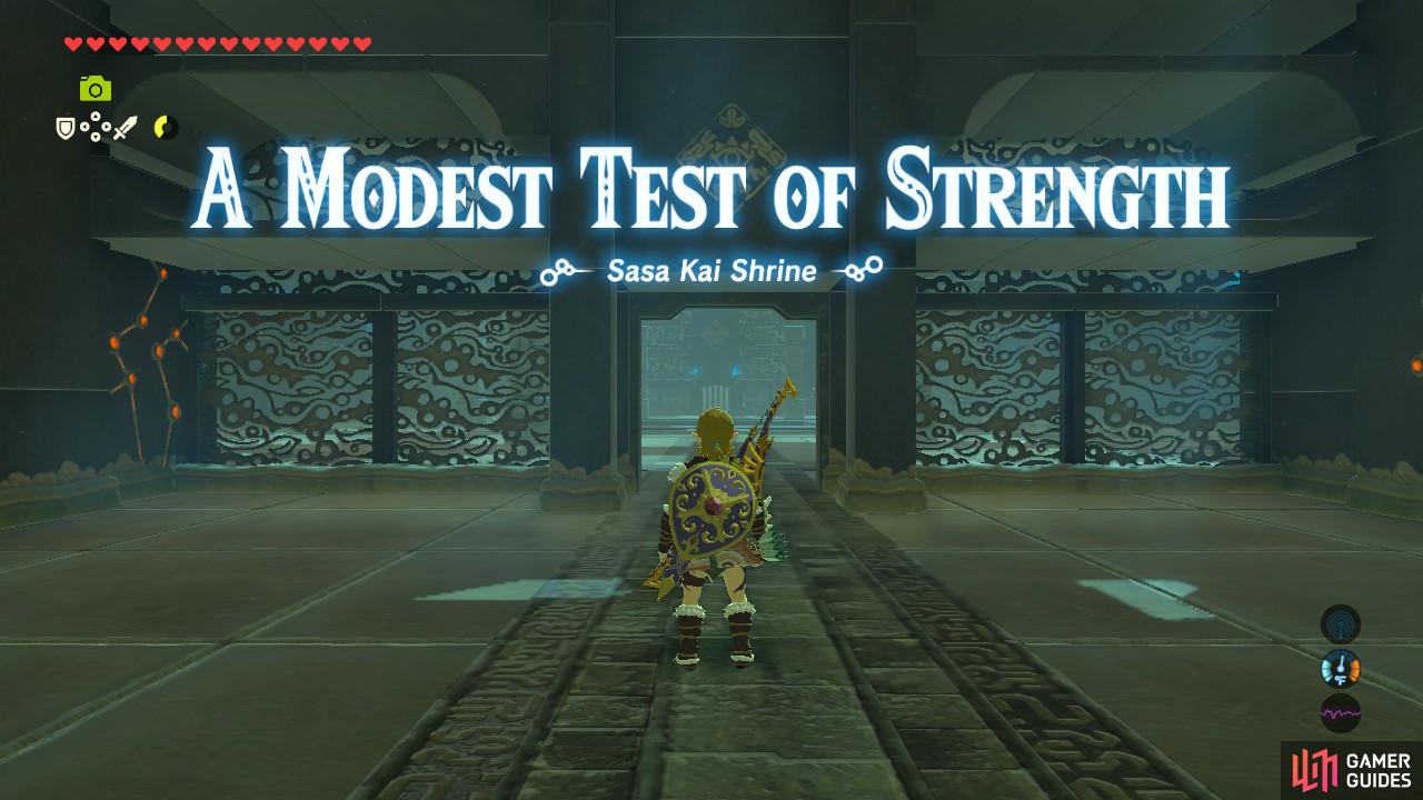 A Modest Test of Strength.