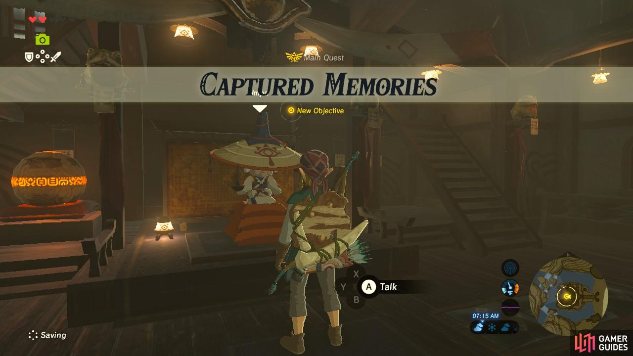 zelda breath of the wild - Can I view a memory before the Captured Memories  Quest? - Arqade