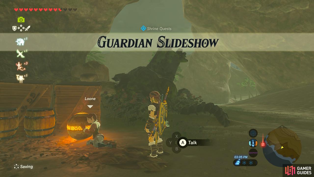 Guardian Slideshow - Lake Region - Shrine Quests | The Legend of Zelda ...