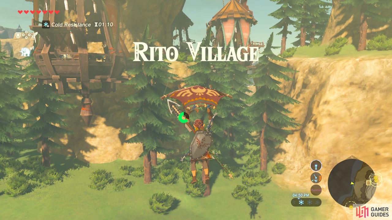 Breath of the Wild Walkthrough – Rito Village - Zelda Dungeon