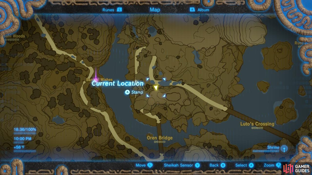 A Wife Washed Away - Lanayru Region - Side Quests, The Legend of Zelda:  Breath of the Wild
