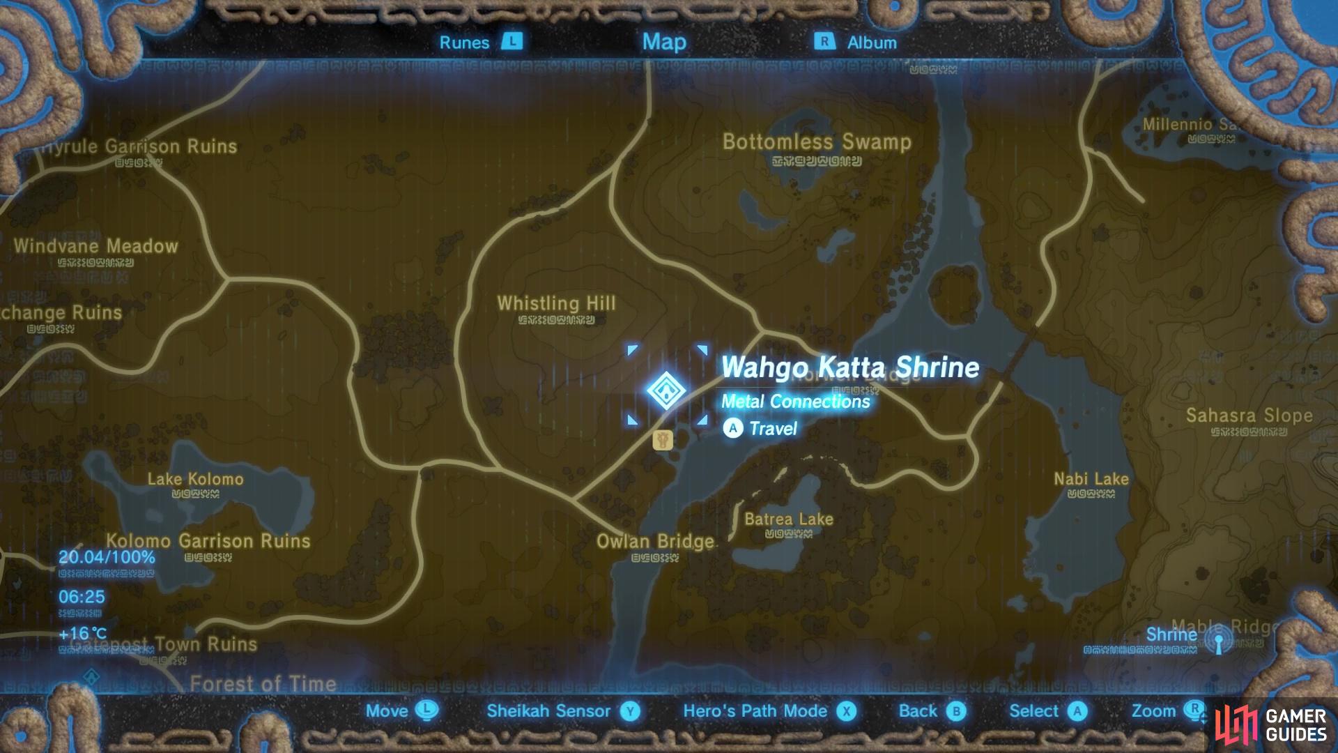 Zelda: Breath Of The Wild: All Shrine Locations And Maps