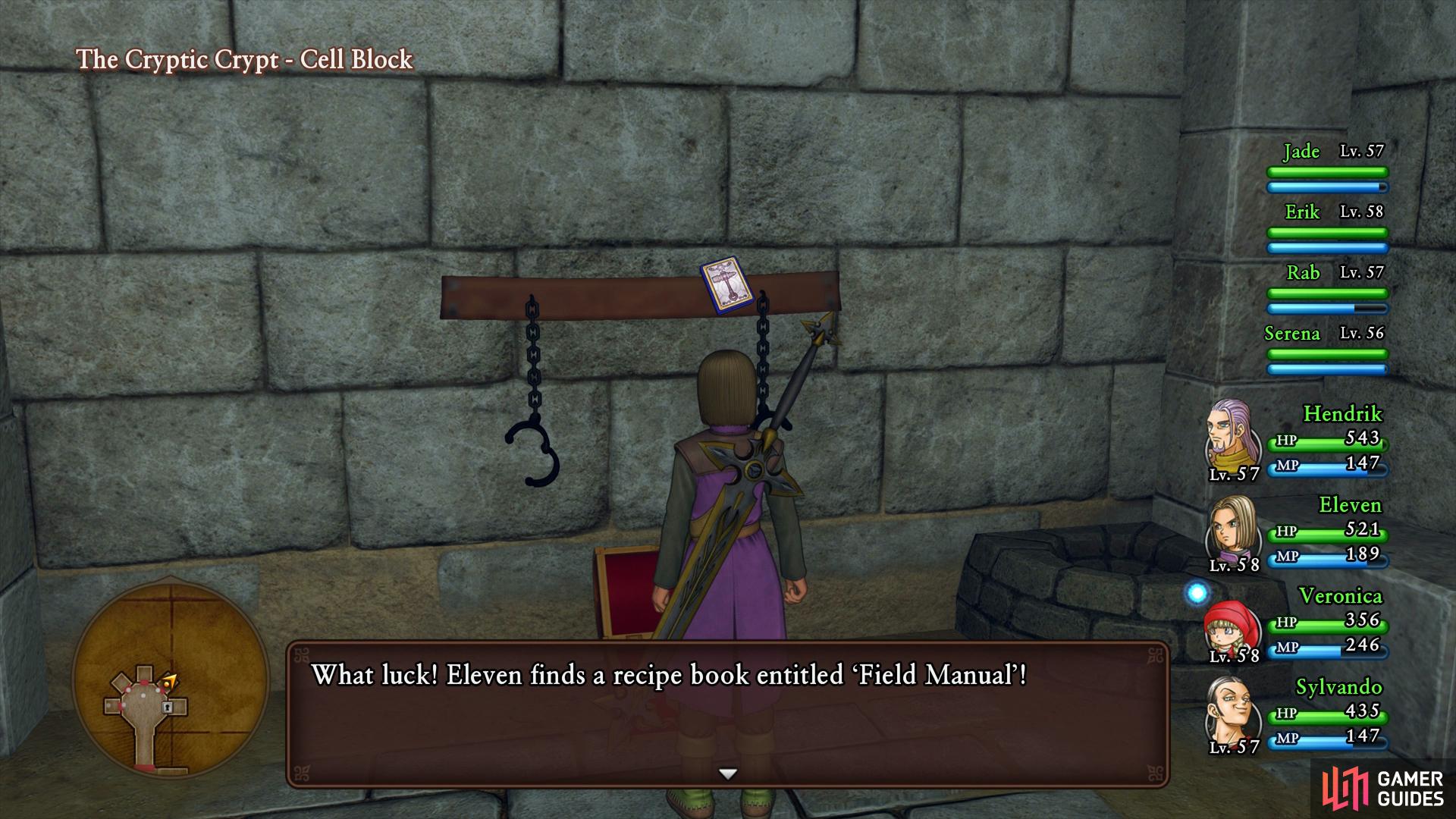 This Recipe Book will contain a new costume for Hendrick.