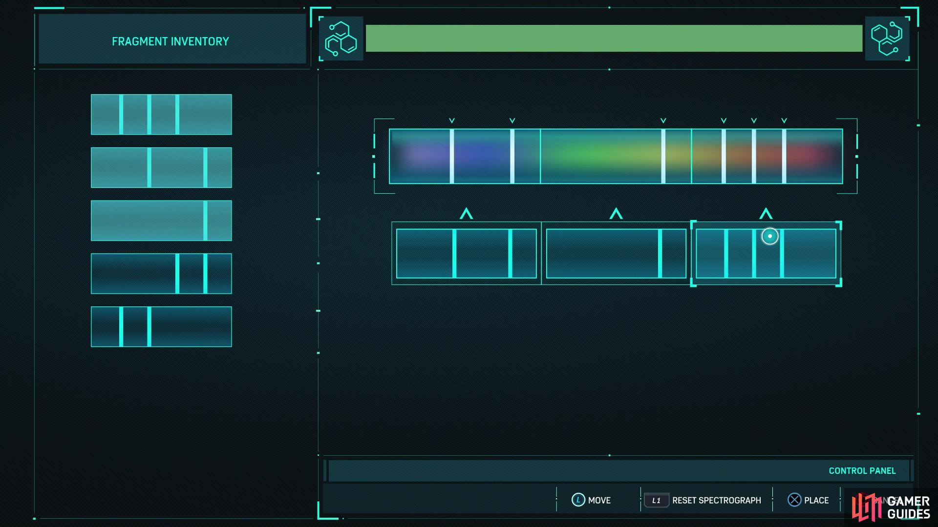 The solution to the story’s Spectrograph puzzle