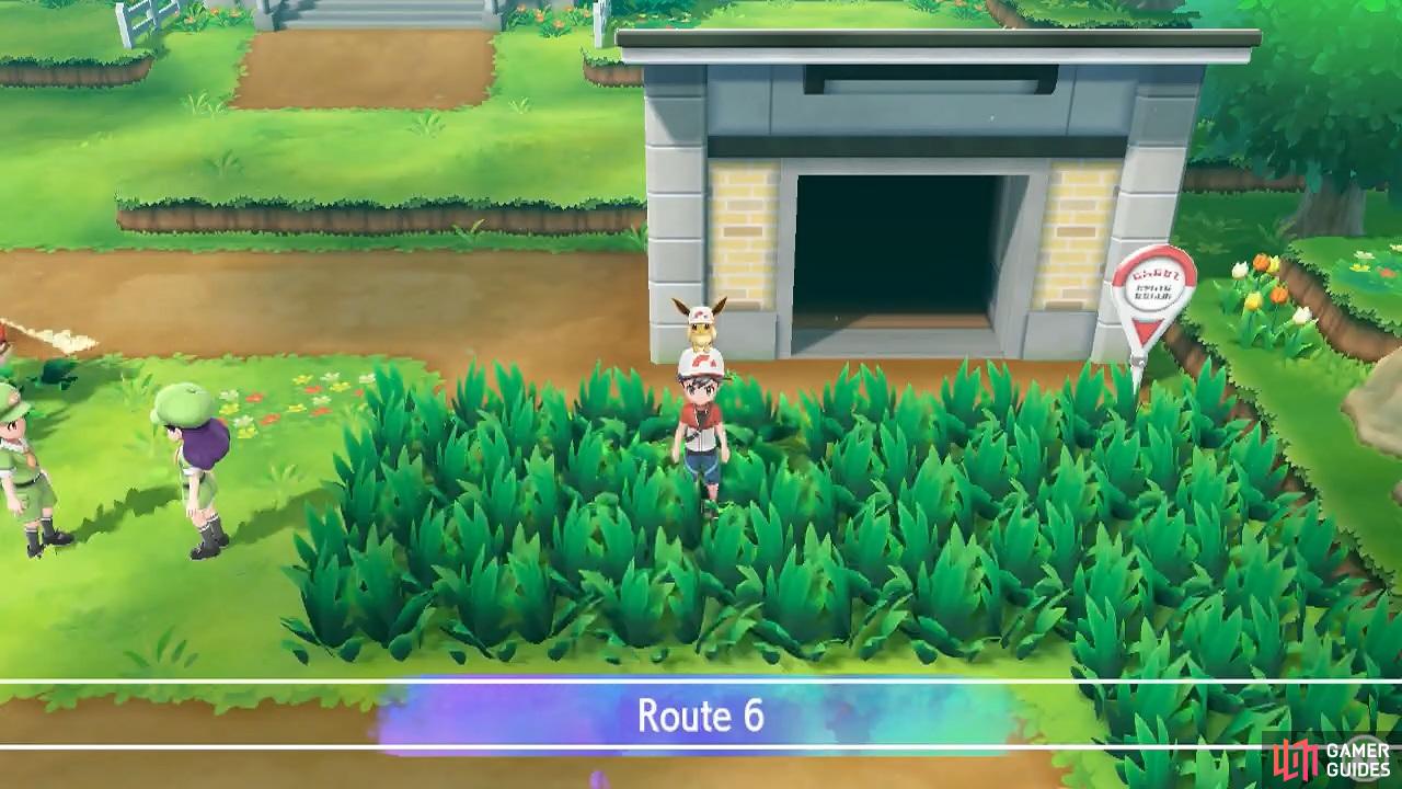 This is a nice, open route that’s good for catching lots of Growlithe or Vulpix.