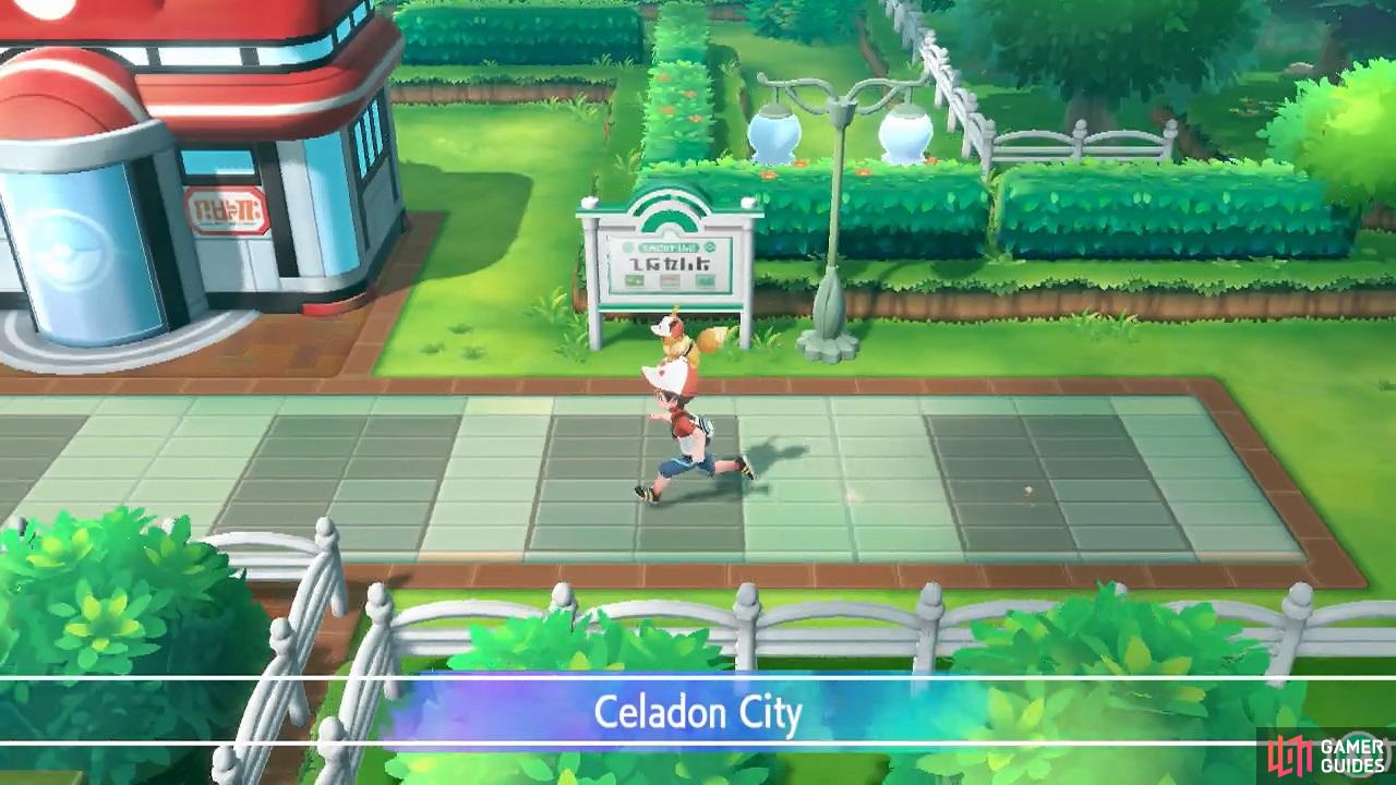 teleport from celadon city pokemon lets go