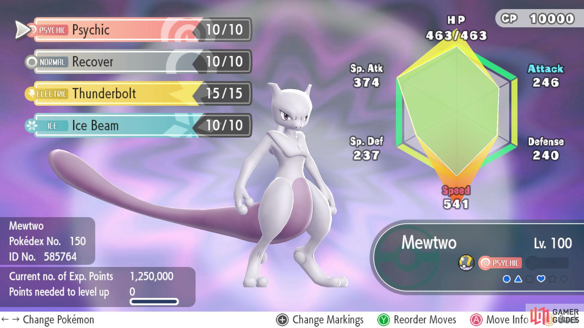 Pokemon 4150 Mewtwo Armor Pokedex: Evolution, Moves, Location, Stats