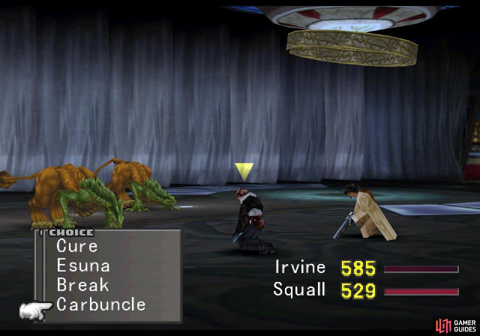 Final Fantasy VIII Walkthrough Part 8 - Diablos GF Summon Boss Battle & 1st  Card Game 
