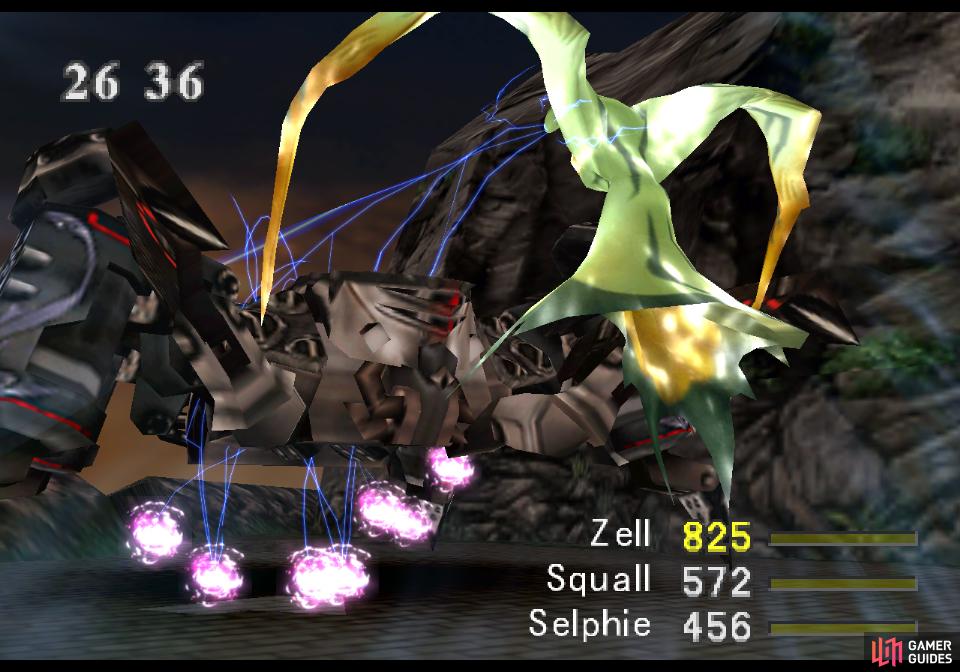 Final Fantasy VIII Walkthrough Part 8 - Diablos GF Summon Boss Battle & 1st  Card Game 