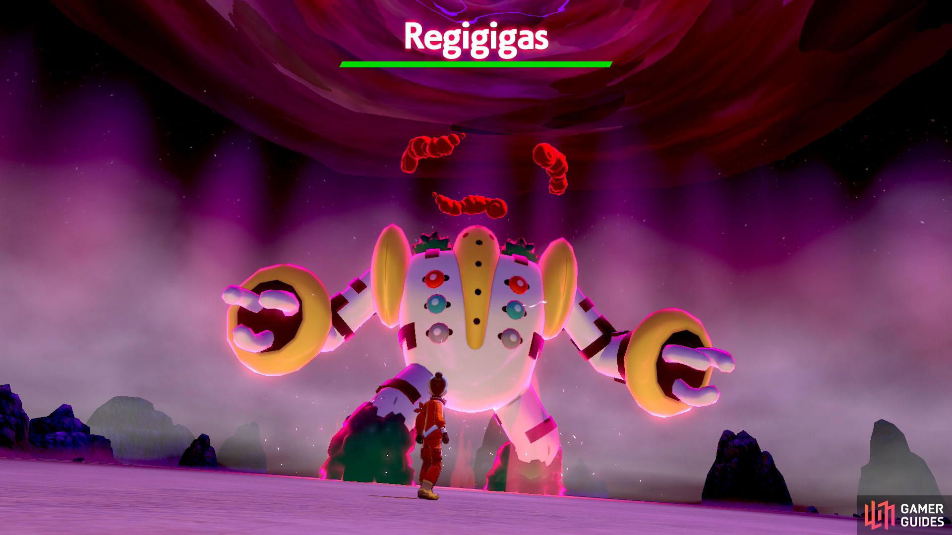 How big is regigigas