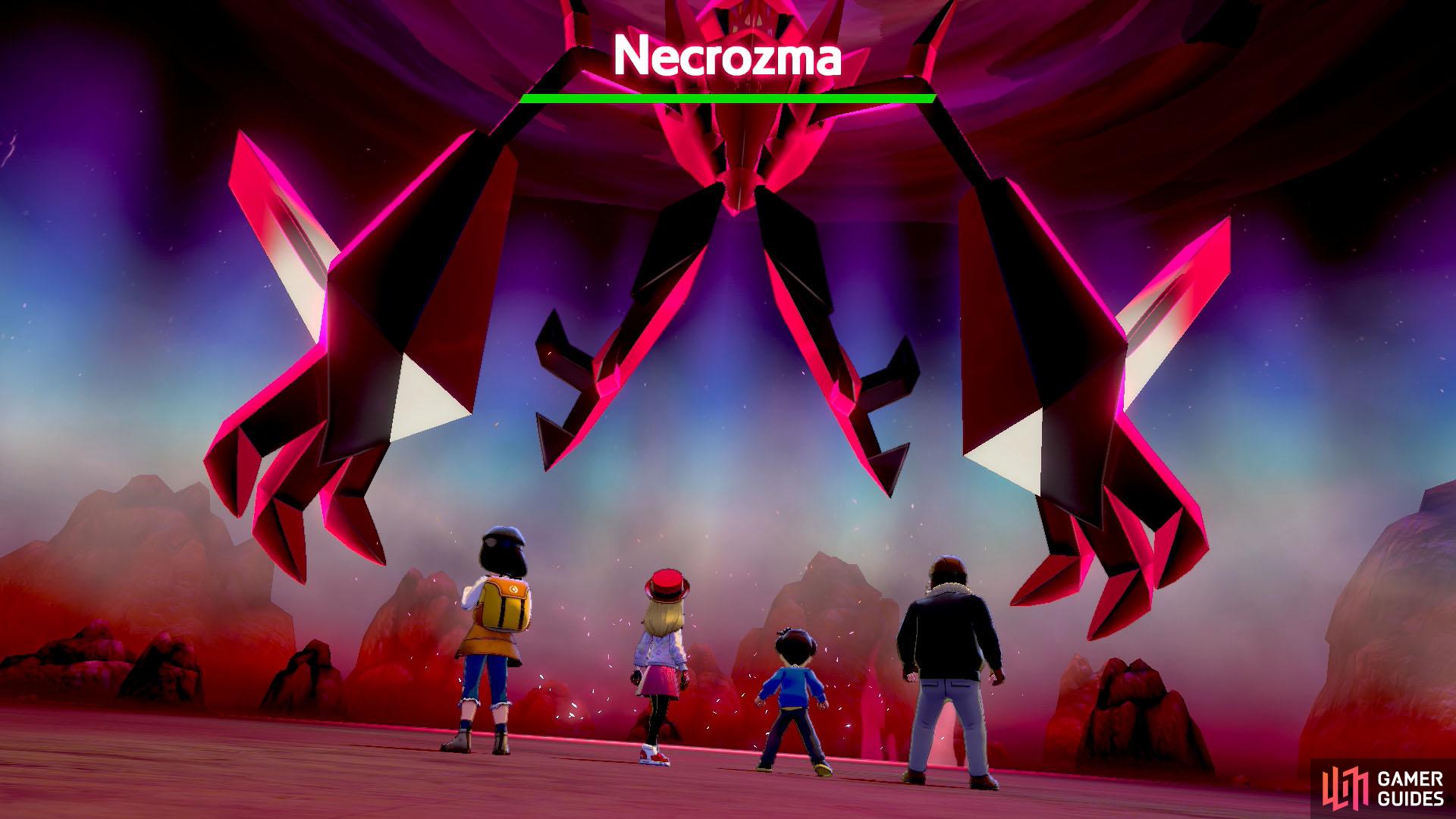 If you see a Psychic-type at the top of the map, there’s a chance it may be Necrozma.