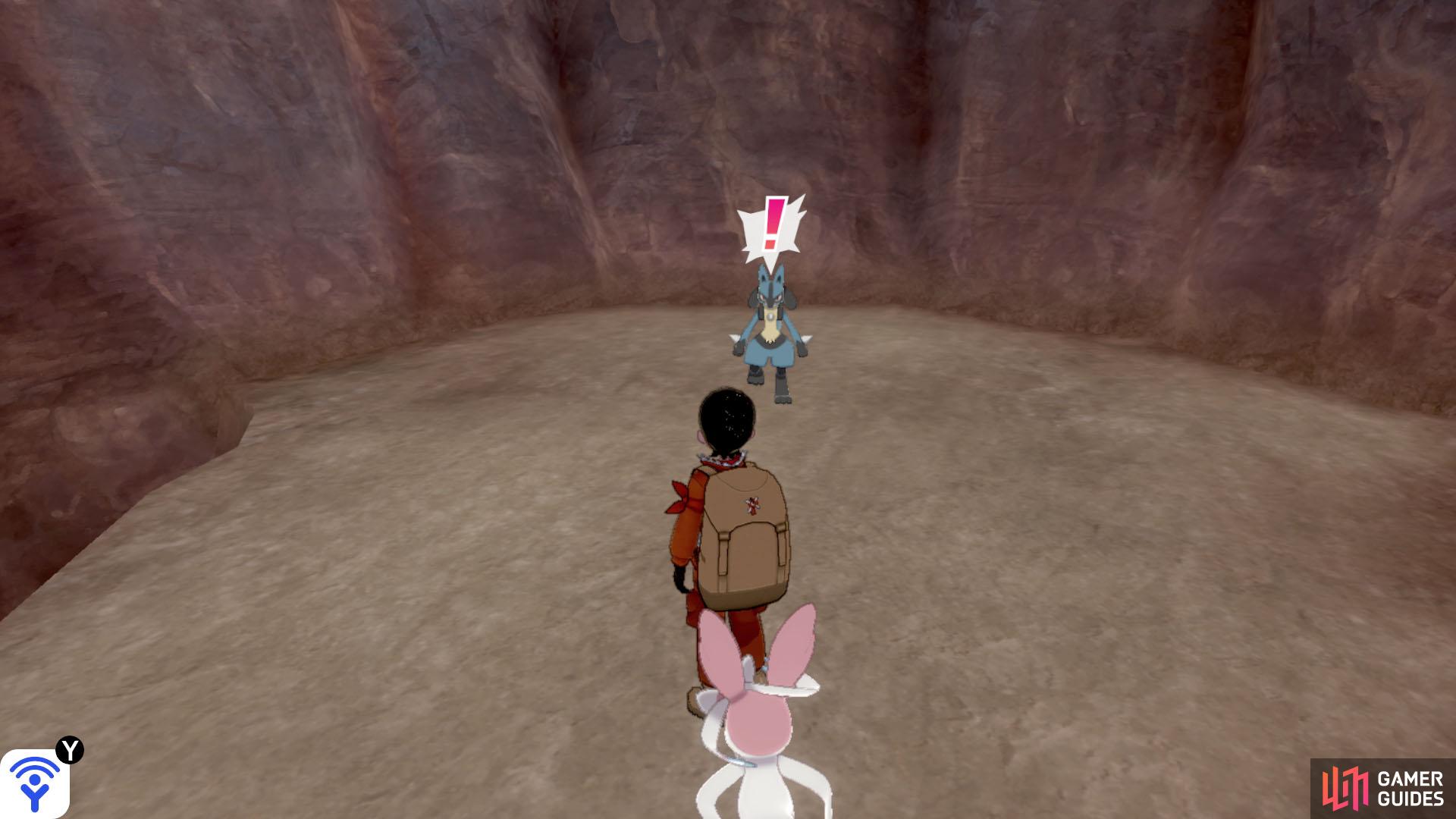 You haven’t lived until you’ve been chased by a Lucario.