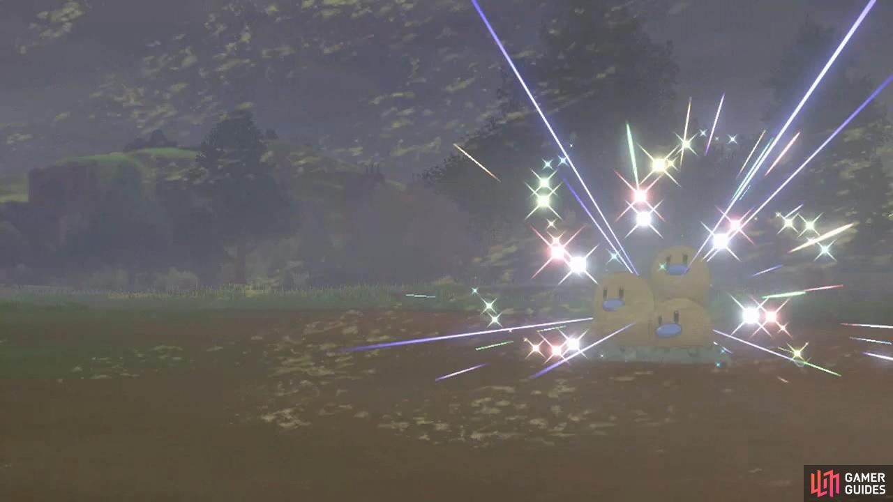 Unlike Let’s Go, Shiny Pokémon are not visible from the overworld.
