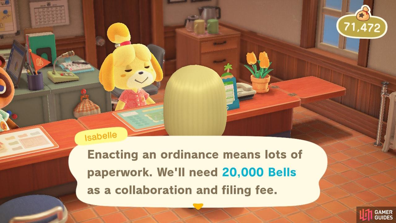 The price isn’t too steep, as 20,000 Bells are easy to come by once you’ve hit three stars.