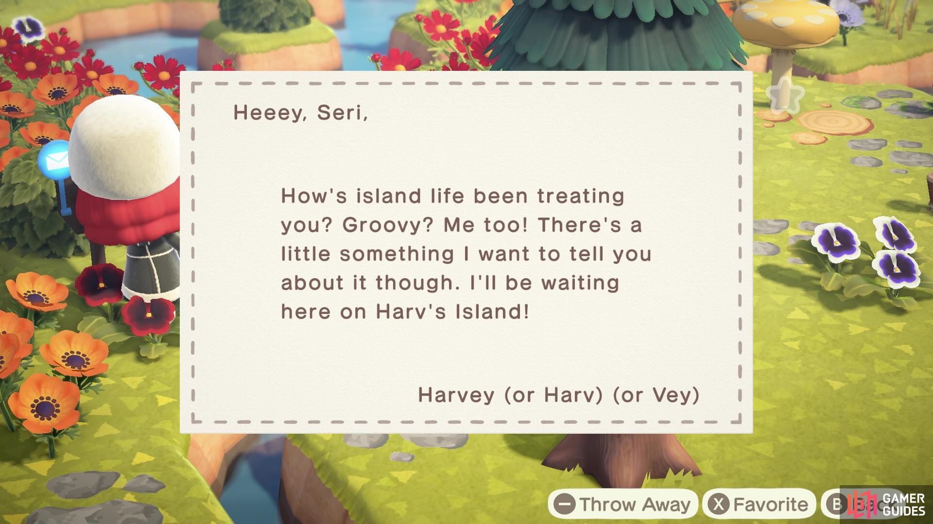 You’ve been summoned to Harv’s Island!