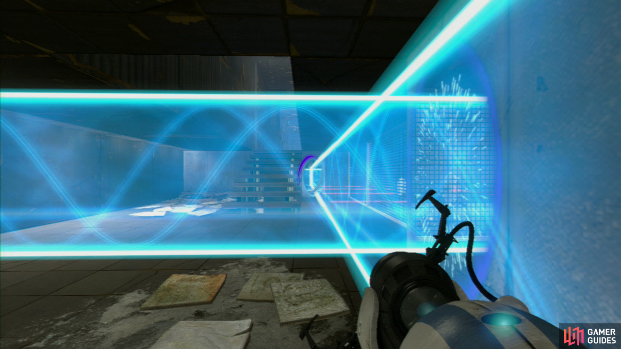 Test Chamber - Course 3 - Hard-Light Surfaces - Portal 2 | Gamer Guides®