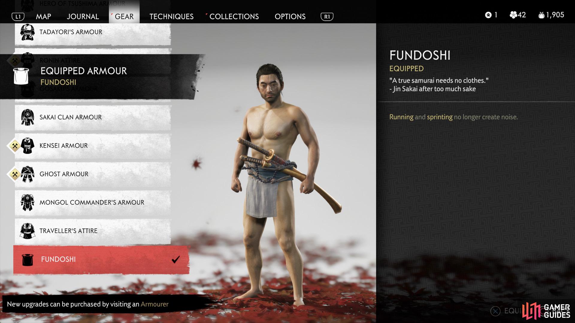 Fundoshi armor