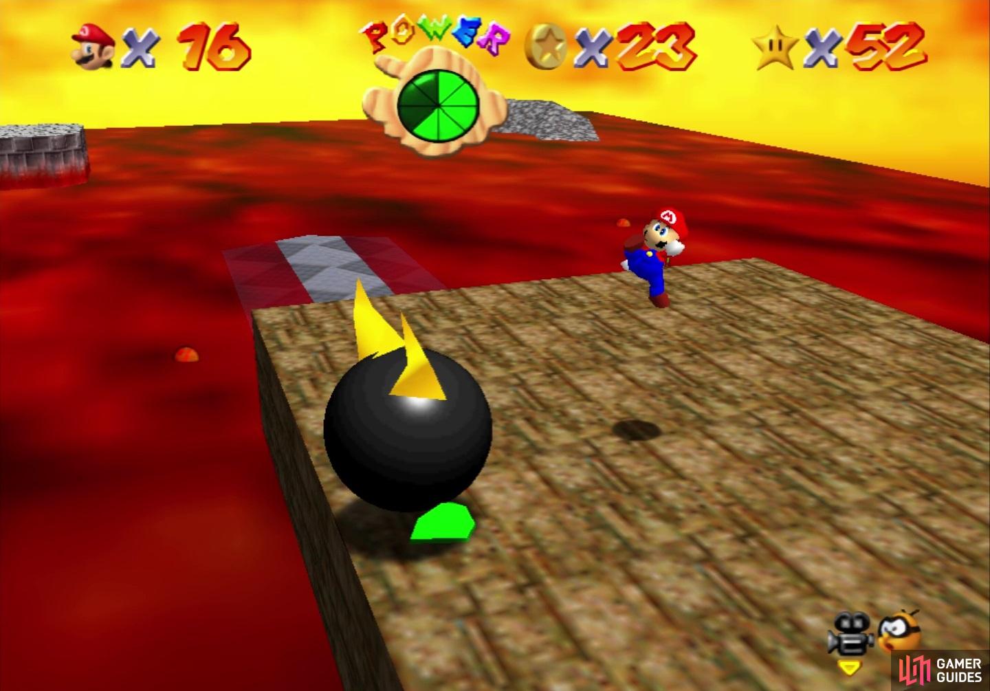 Boil the Big Bully - Lethal Lava Land - Super Mario 64, Super Mario 3D  All-Stars