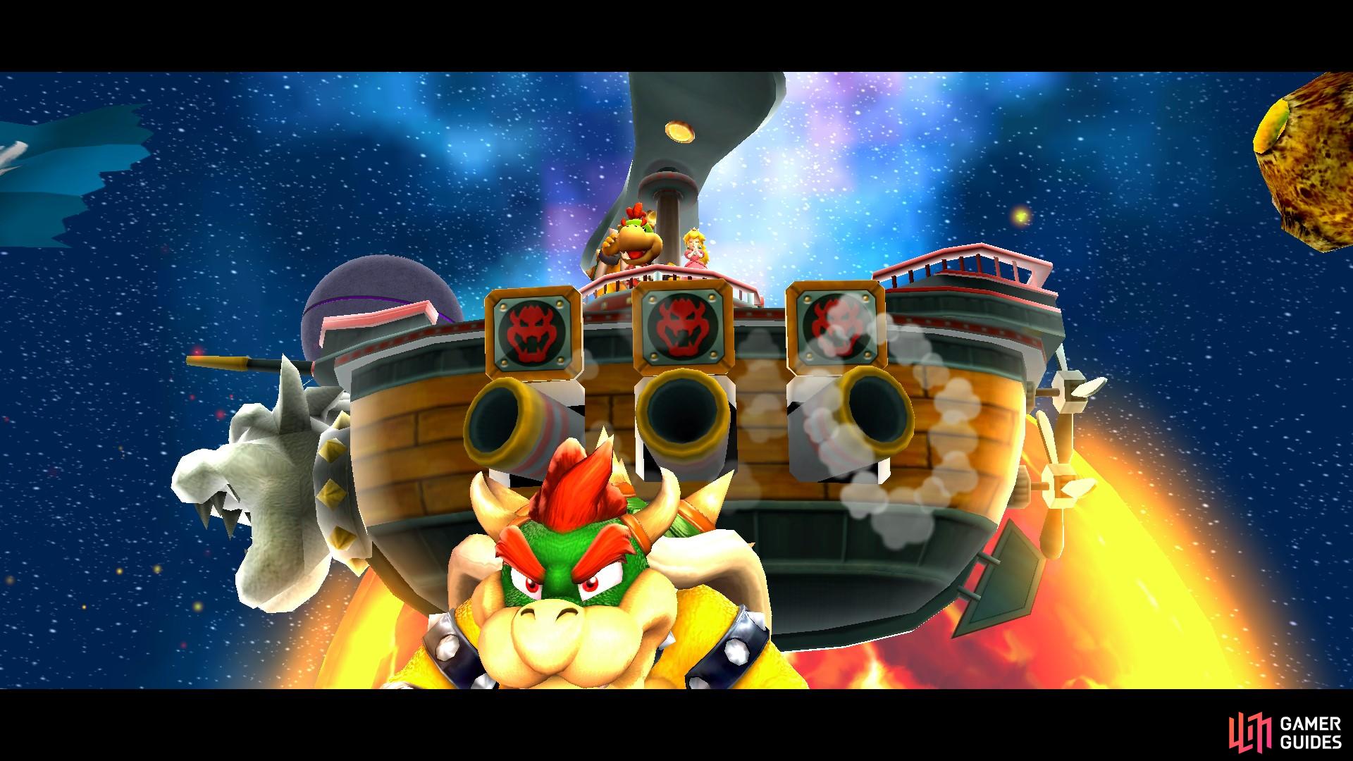 The Fate of the Universe is where you’ll have your final fight with Bowser!