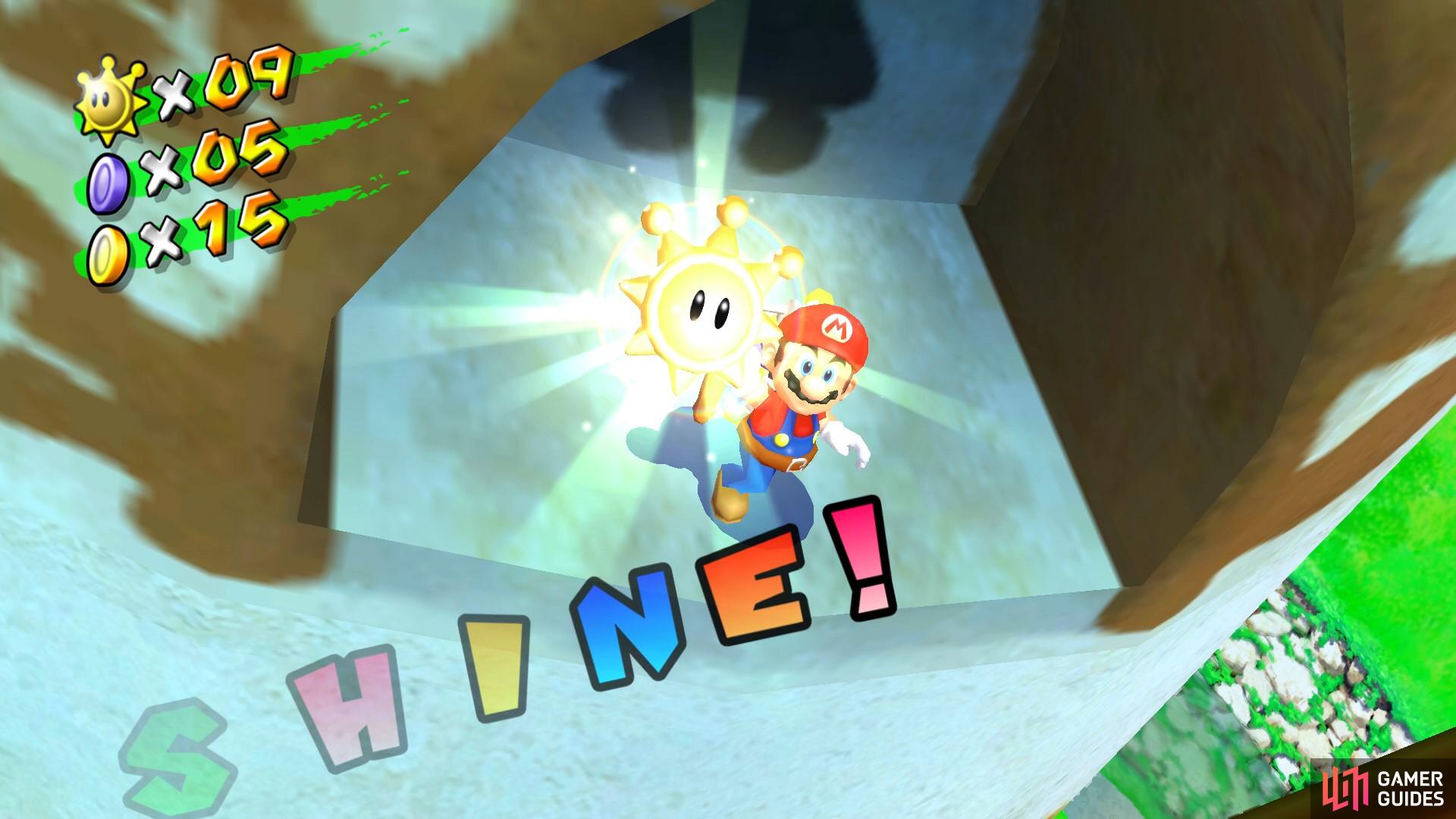 The Shine will spawn in an alcove in the Windmill!