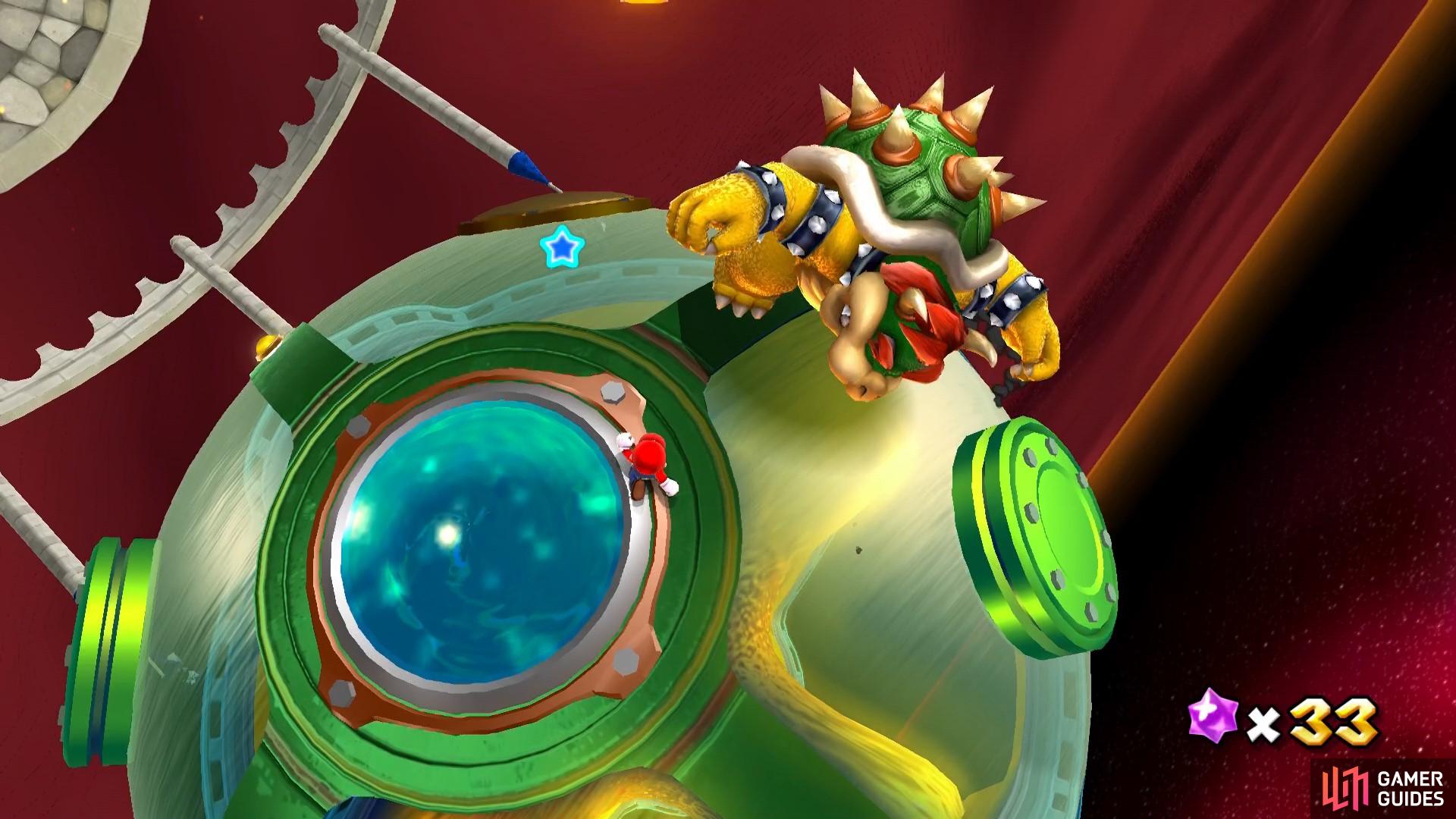 The Fiery Stronghold Bowser #39 s Star Reactor Super Mario Galaxy