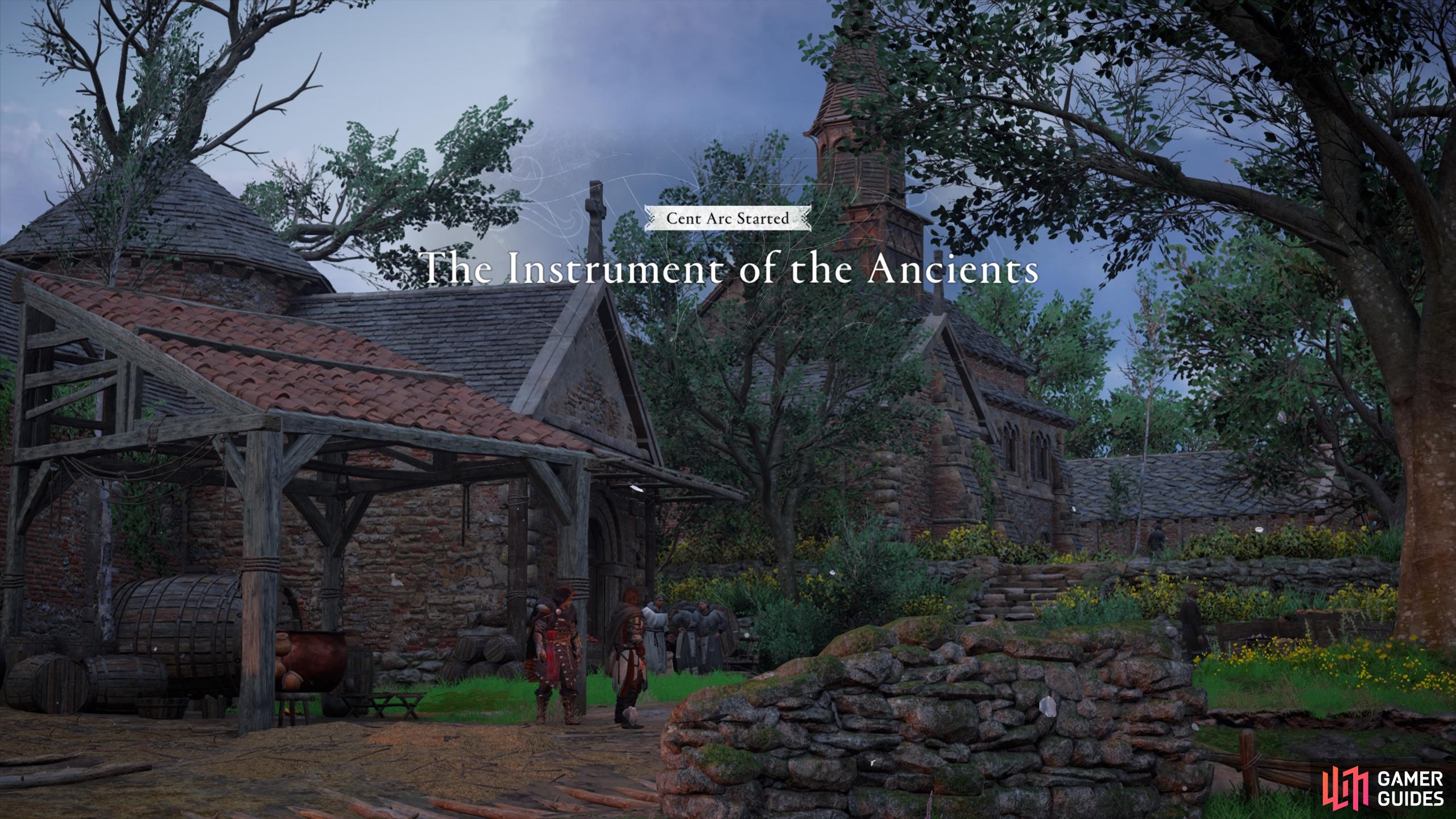 The Abbot's Gambit - The Instrument of the Ancients - Walkthrough, Assassin's Creed: Valhalla