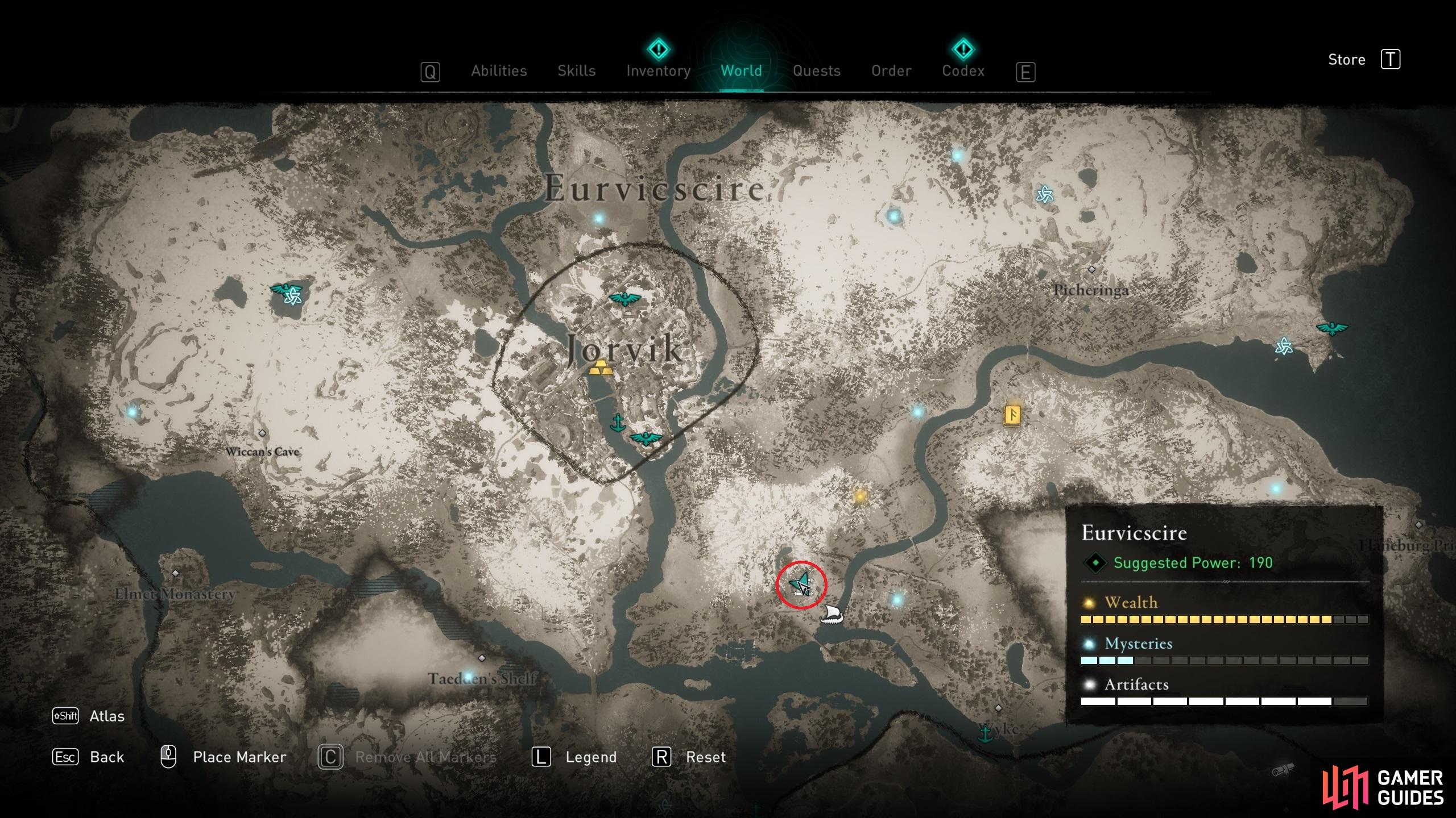 Assassin's Creed: Valhalla - Treasure Hoard map locations list by region