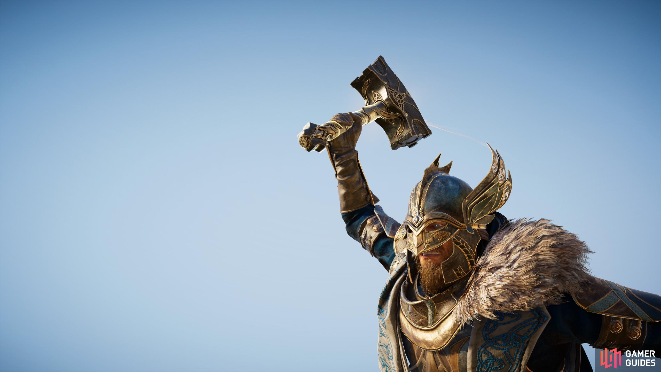 How Get Hammer (Mjolnir) - - Weapons | Assassin's Valhalla | Gamer Guides®