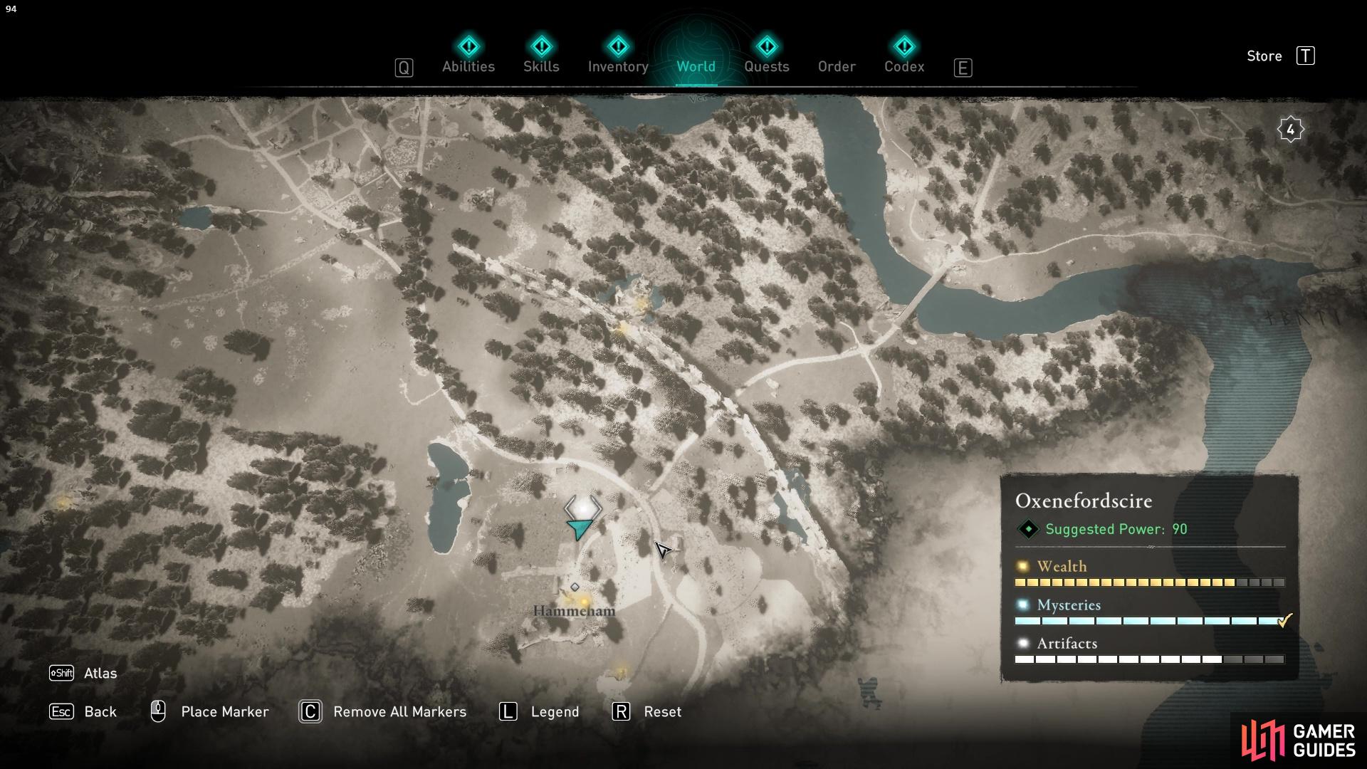 Treasure Hoard Maps - Suthsexe - Artifacts, Assassin's Creed: Valhalla