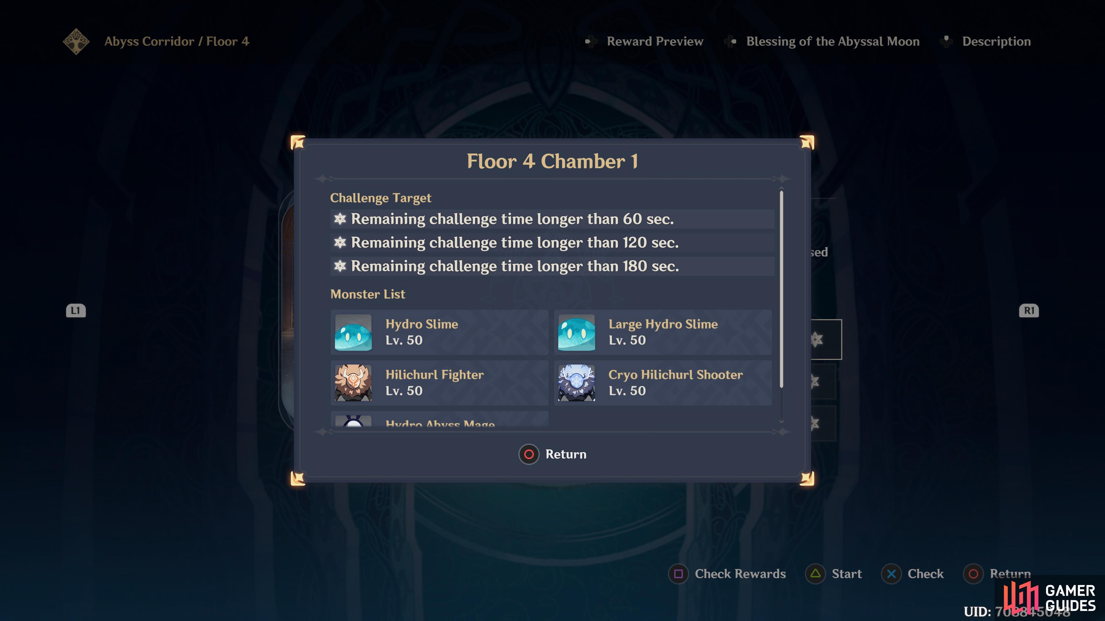 Chamber 1 - Floor 4 - Spiral Abyss | Genshin Impact | Gamer Guides®
