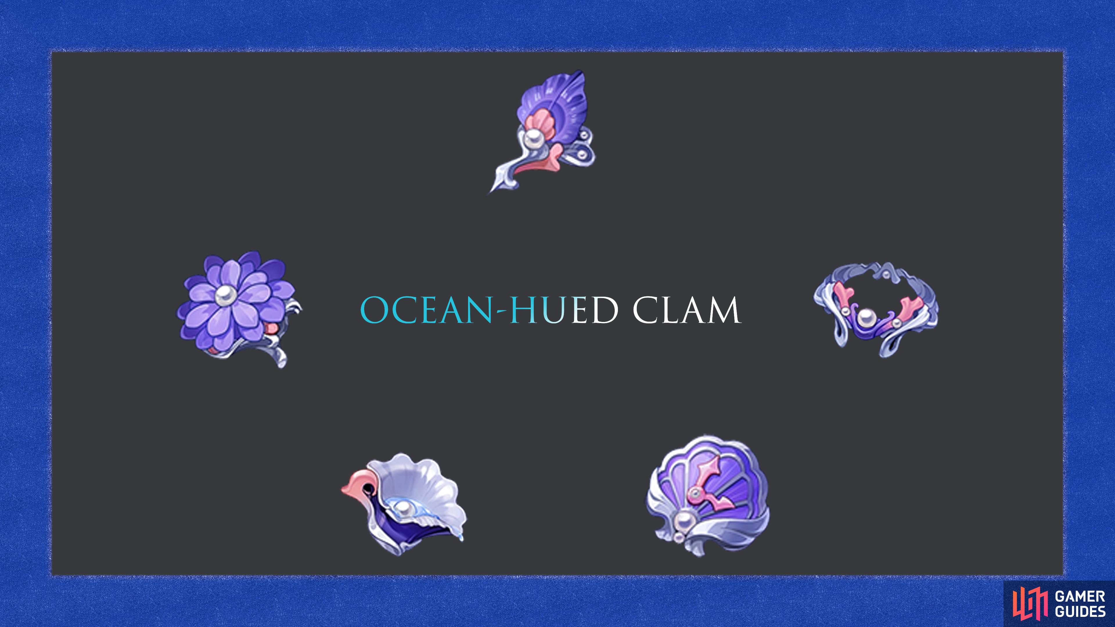 Ocean hued clam genshin