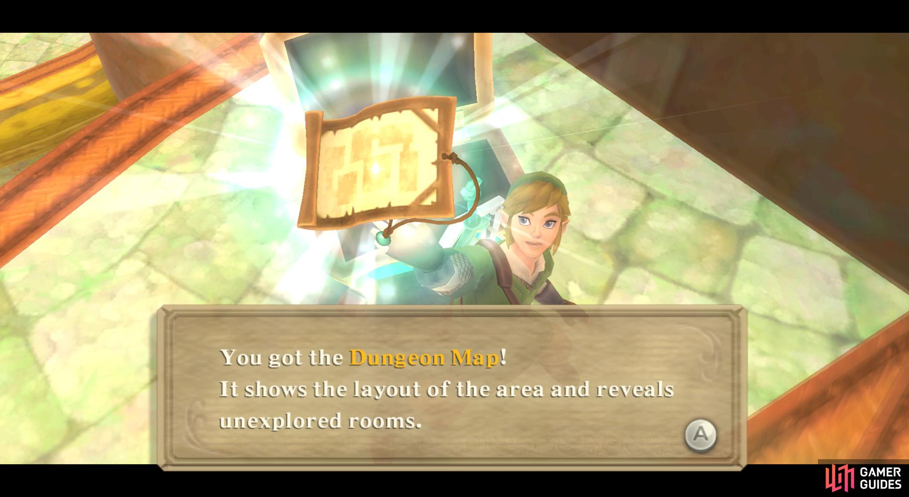 With the Dungeon Map, youll have an easier time navigating.
