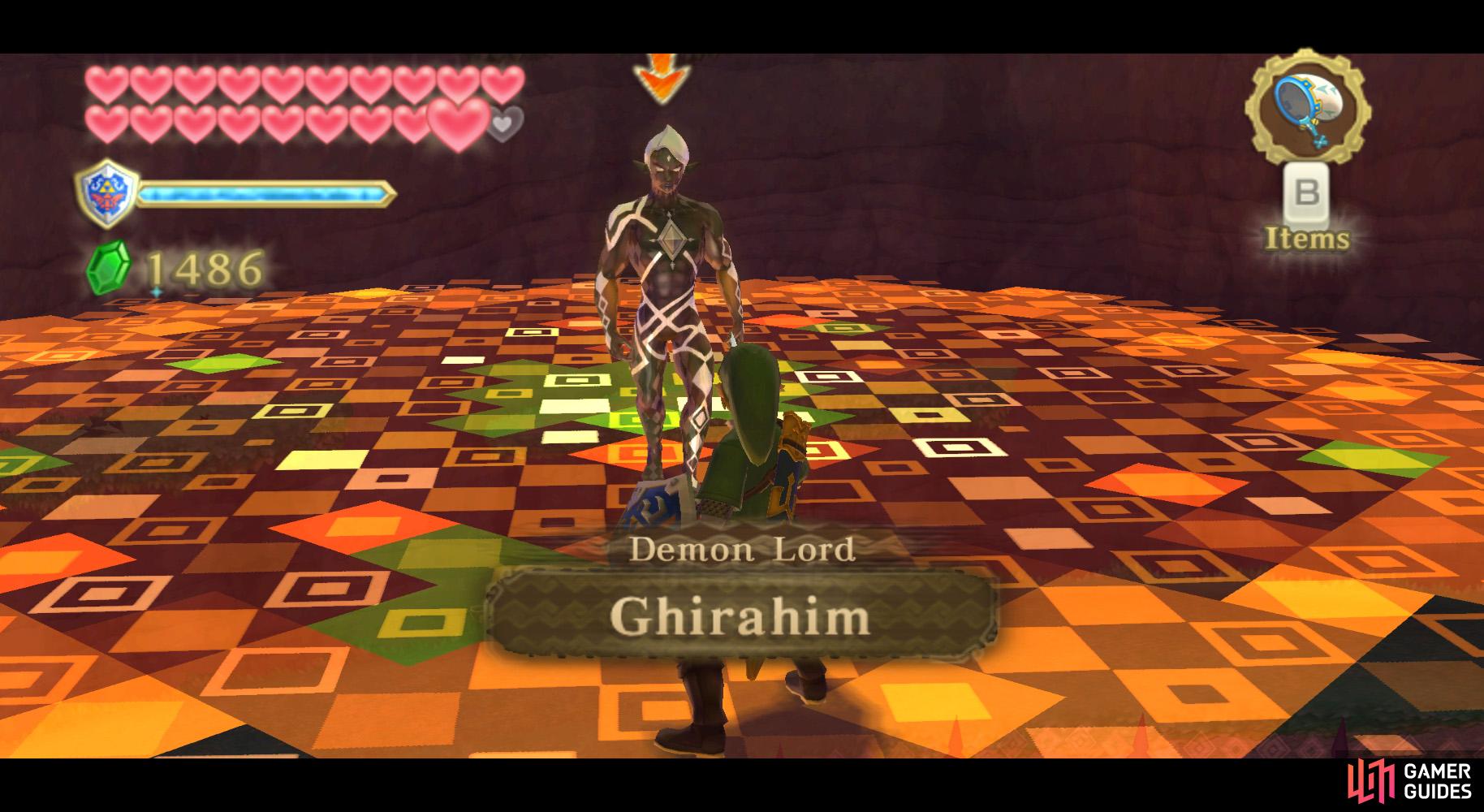 You're looking at Ghirahim in his final form.