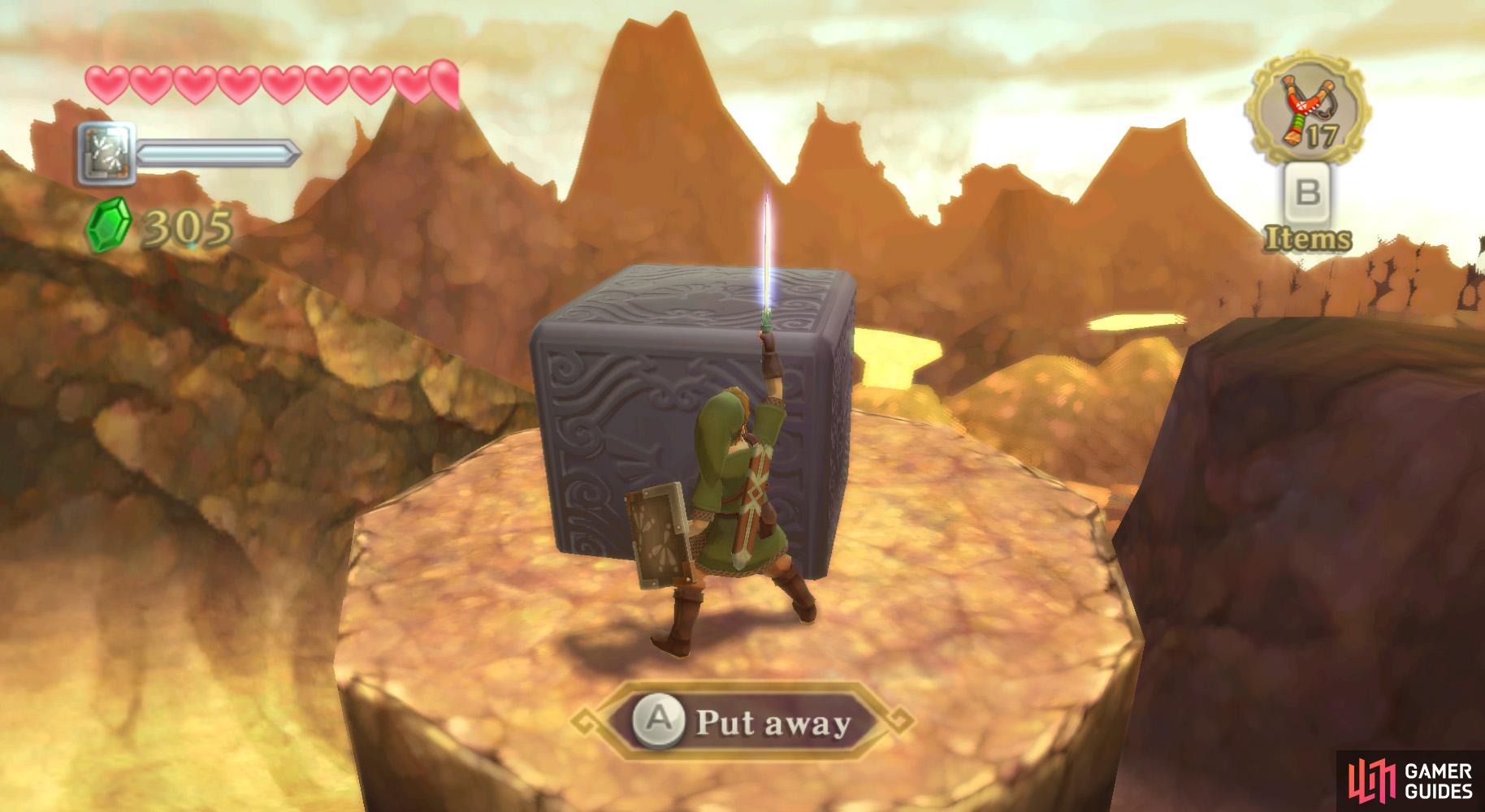 Goddess Cube: When youre outside on the massive slide, use the first air vent on the left. Then jump forward.