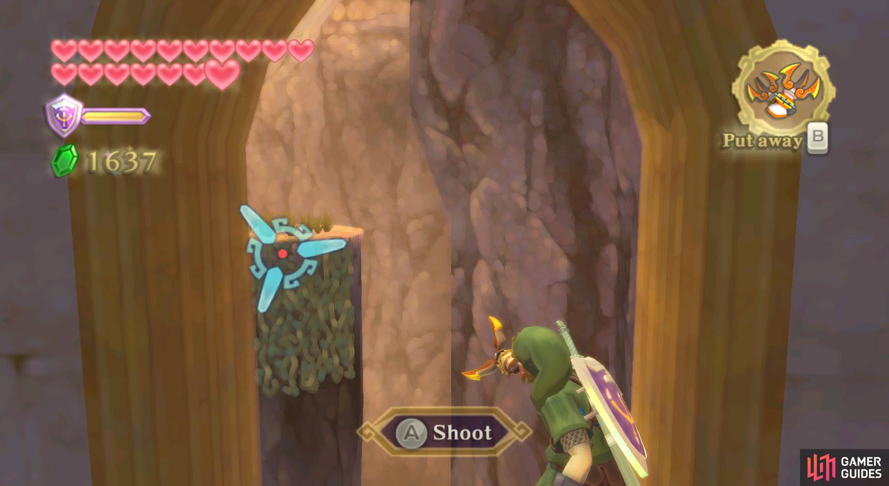 Look for an open window. Along the way, youll encounter a Lizalfos.