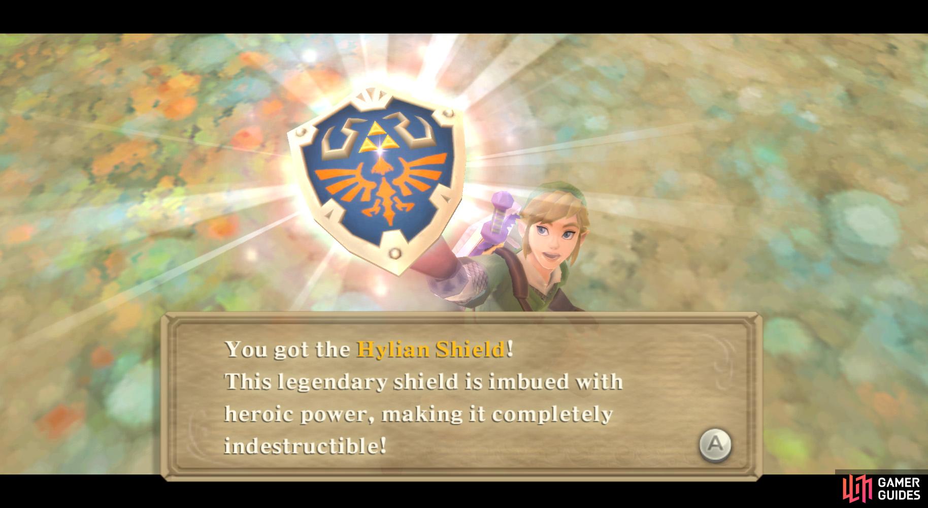 Zelda fans may remember this shield!