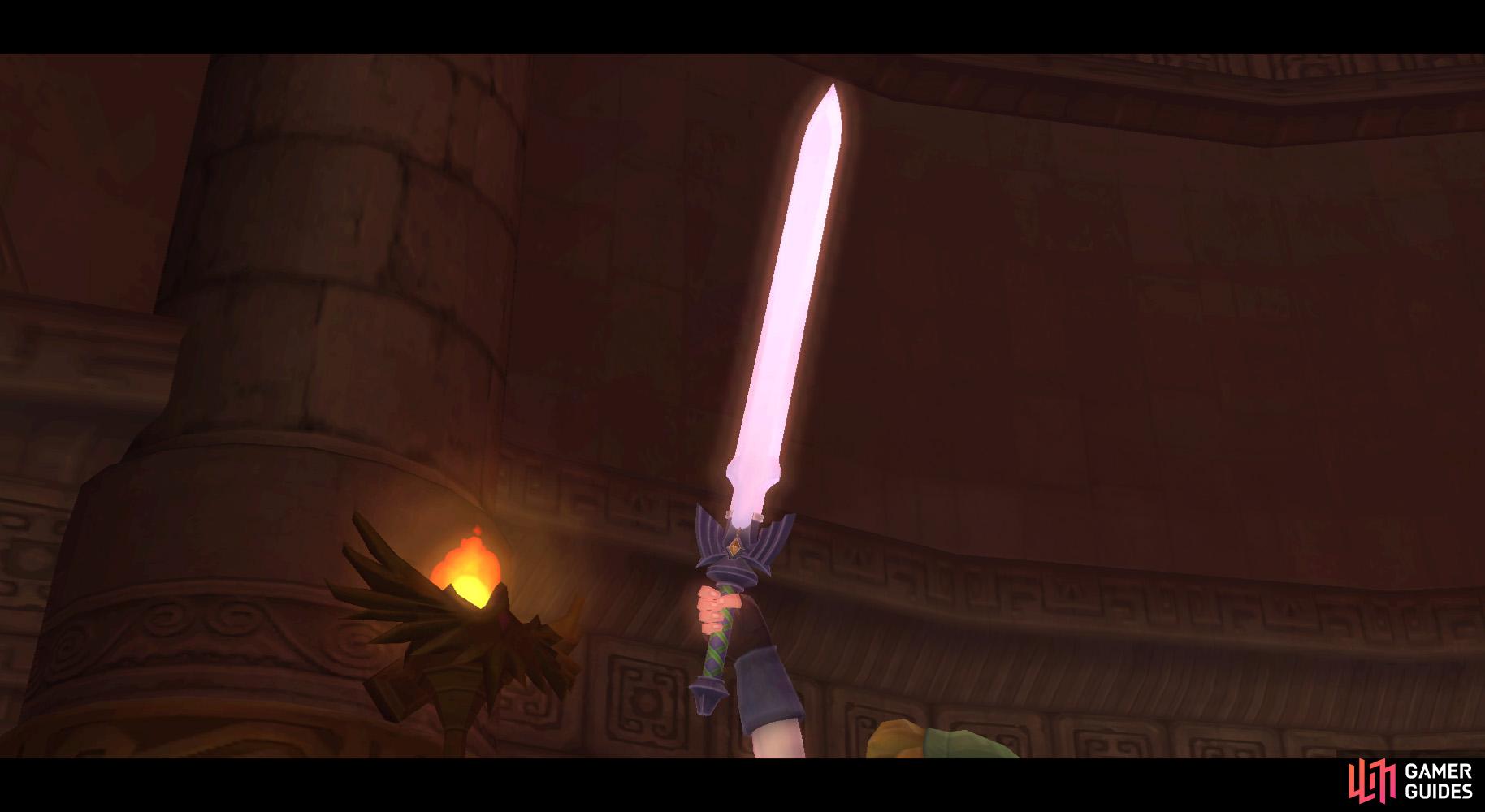 At long last, the legendary Master Sword is yours!