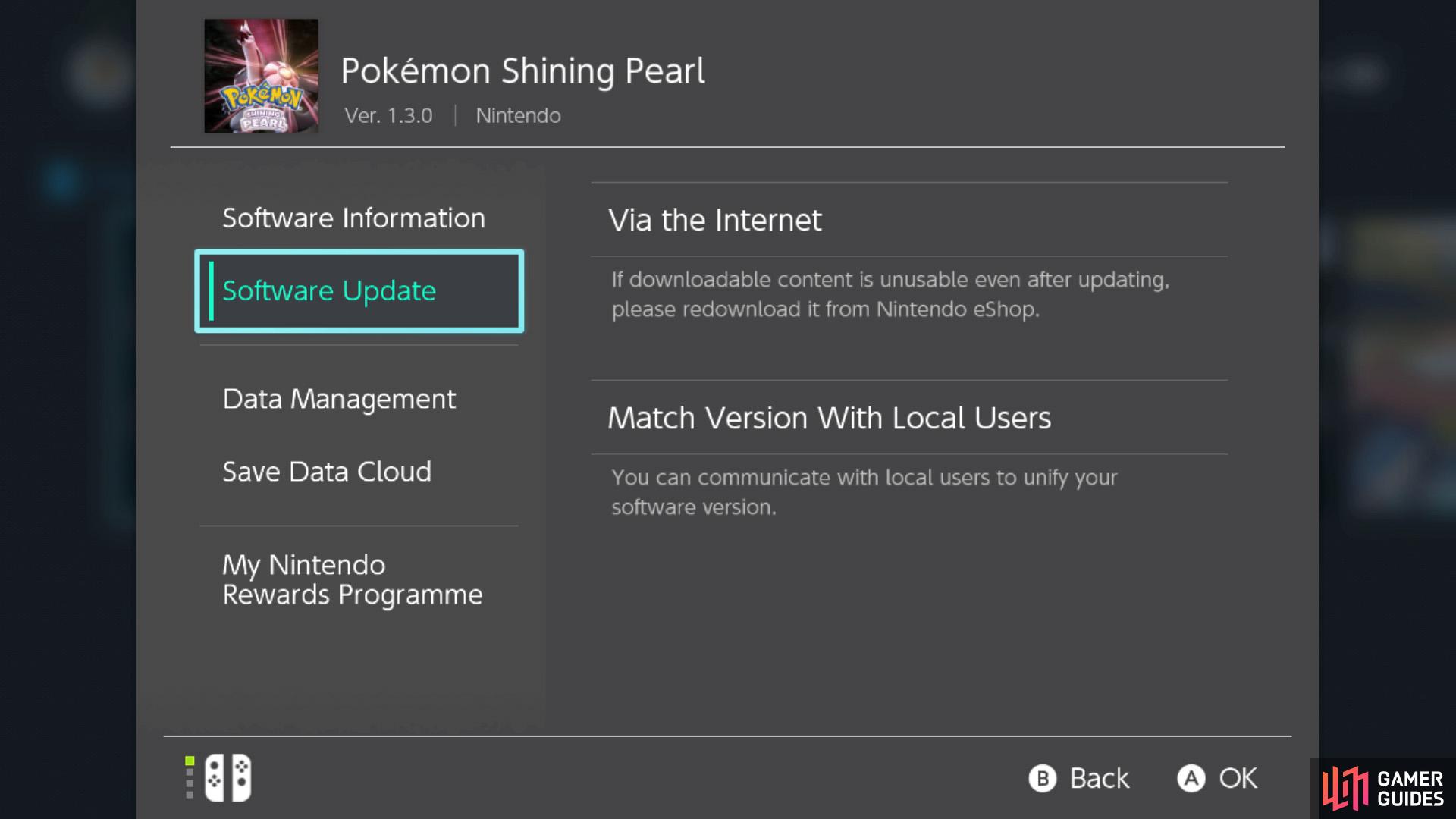Pokémon Brilliant Diamond & Shining Pearl 1.3.0 update finally