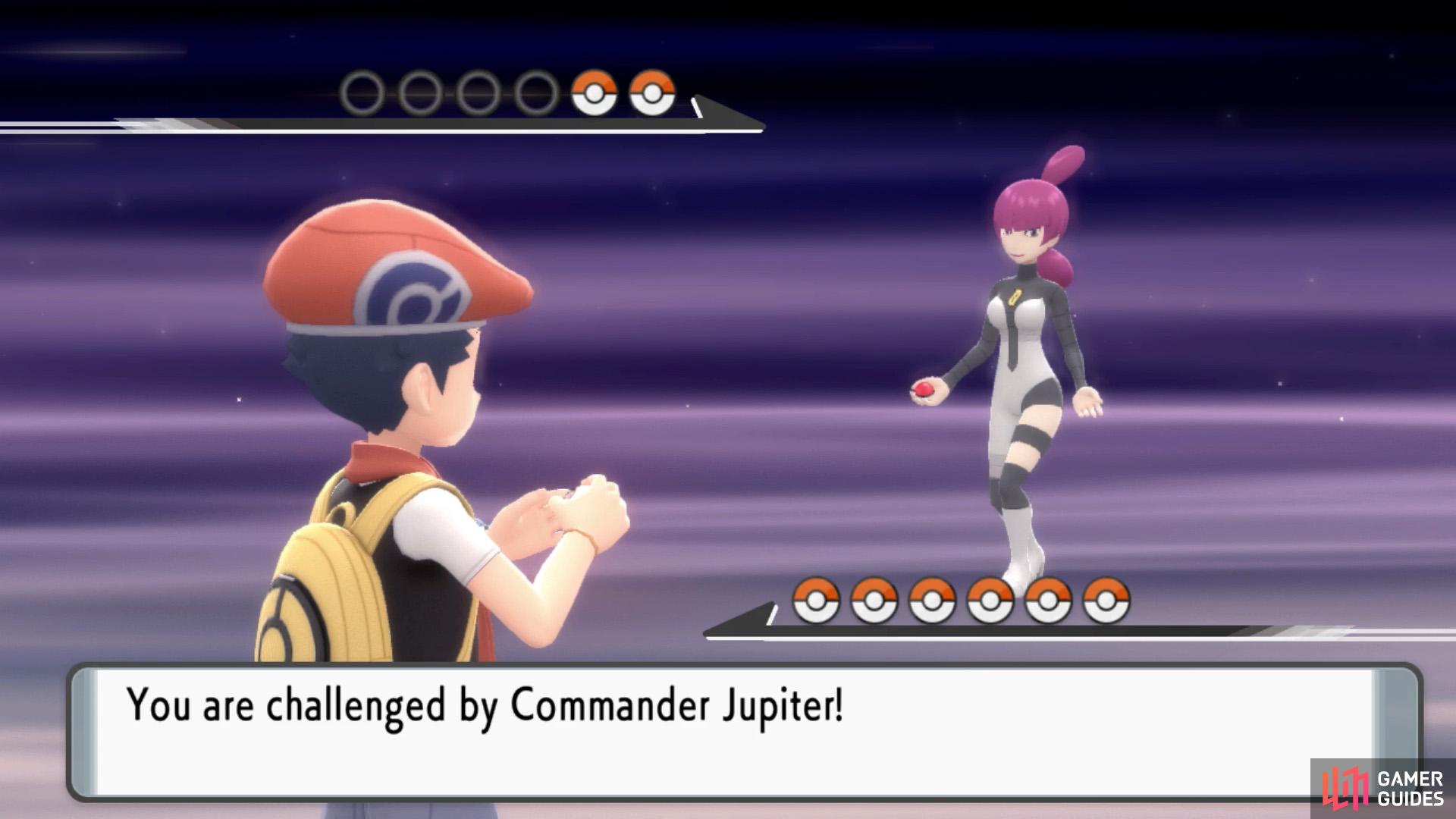 Pokemon commander jupiter