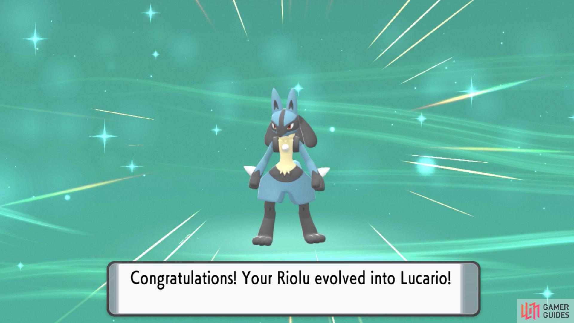 so, i finally walked and battled the shiny riolu of mine to have a
