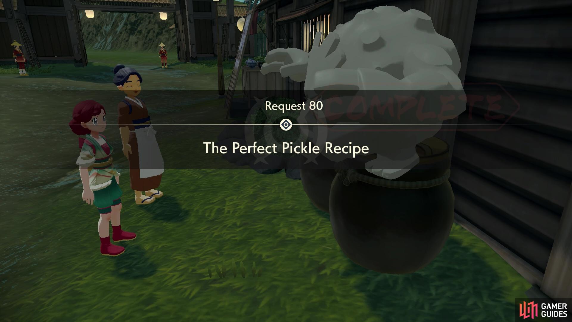 Request 80: The Perfect Pickle Recipe.