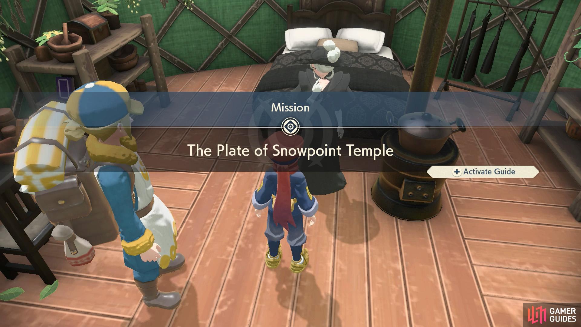 Pokemon Legends: Arceus Walkthrough - The Plate Of Snowpoint Temple - IGN