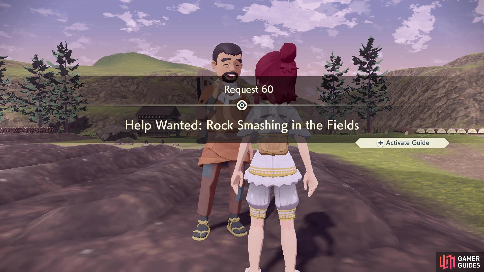 Request 60: Help Wanted: Rock Smashing in the Fields.