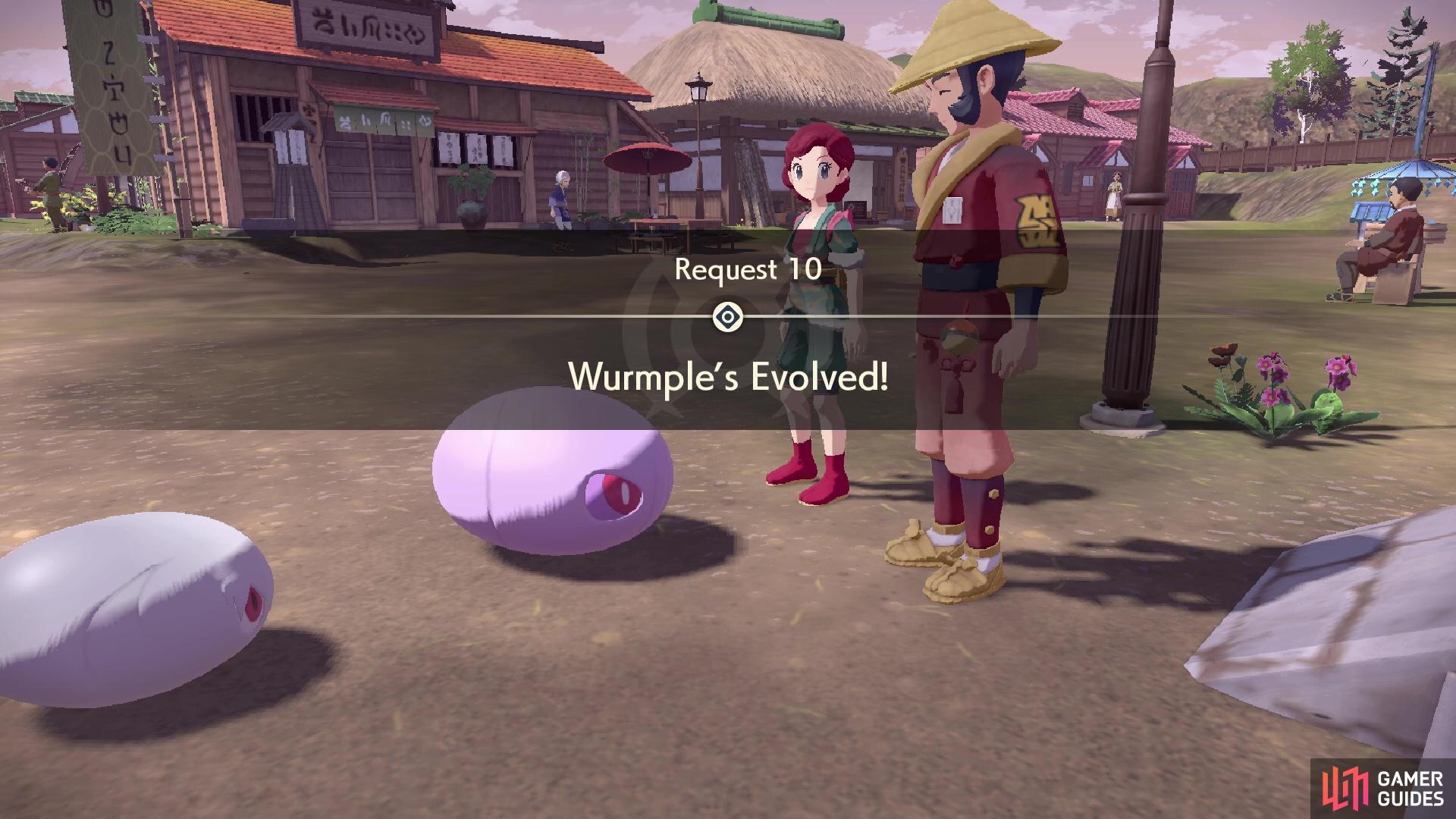 Request 10: Wurmple’s Evolved!