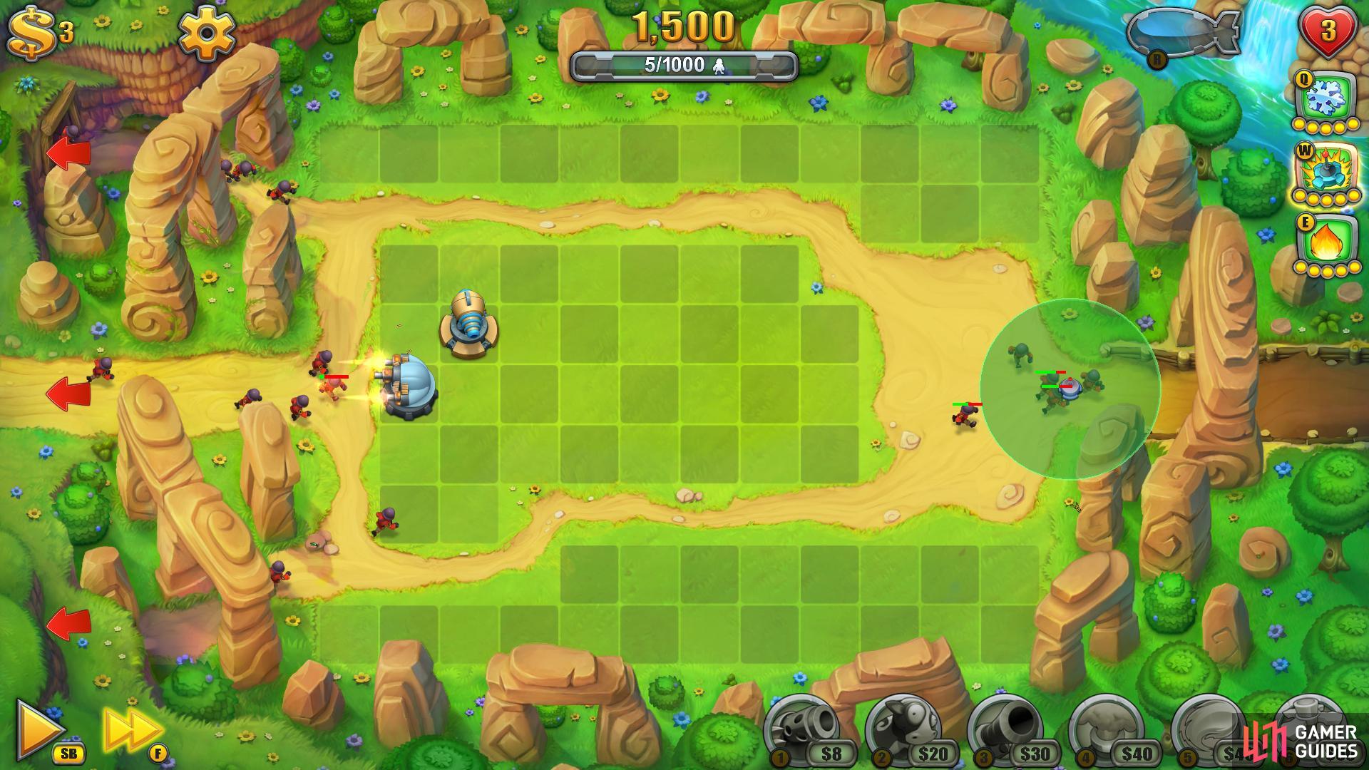 Fieldrunners' Delivers a Very Polished Tower Defense Game