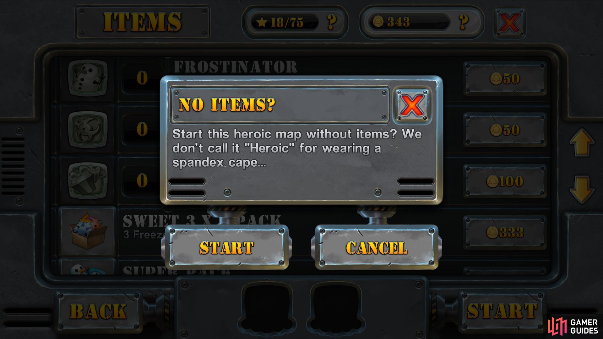 Don’t rule out using items just because they costs coins. They’ll help you out in many a pickle.