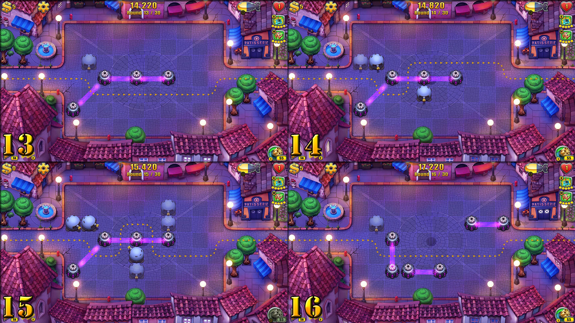 You’ll be a master tower trader by the end of this puzzle map.