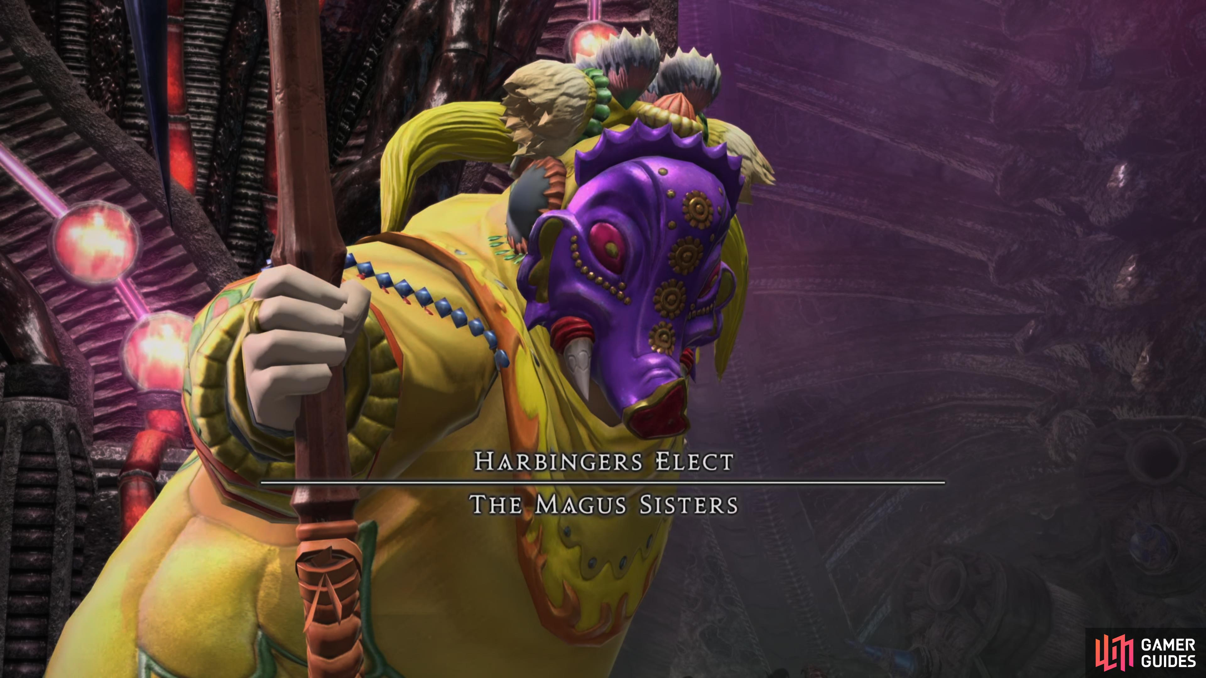 The Magus Sisters are the final boss of the Tower of Zot.