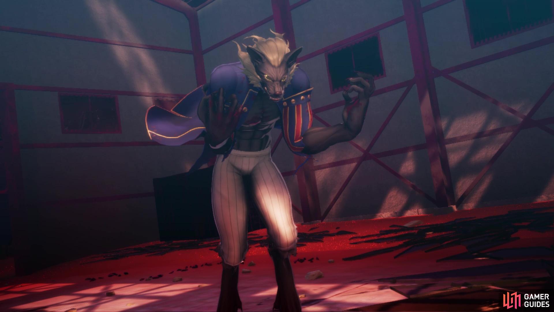 You’ll fight Loup-Garou at the Container Yard