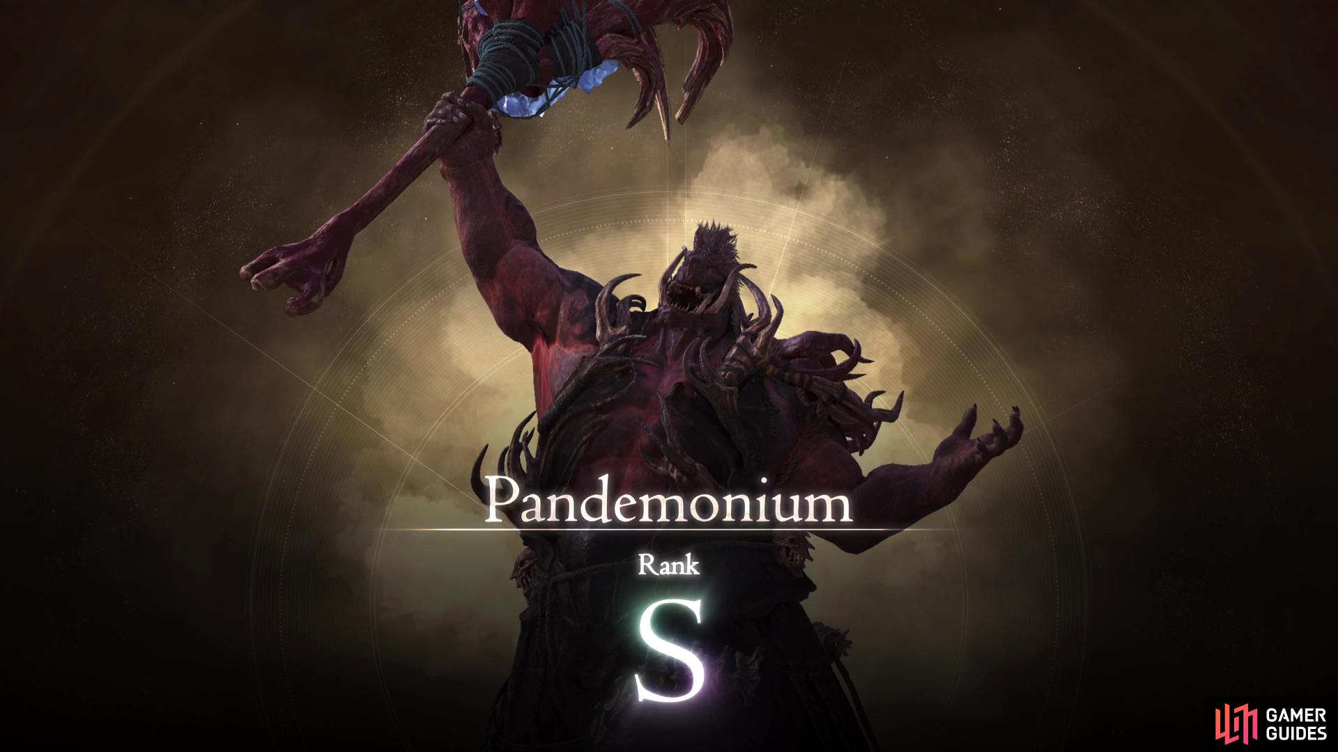 Pandemonium becomes available during the Footfalls of !Ash main scenario quest.